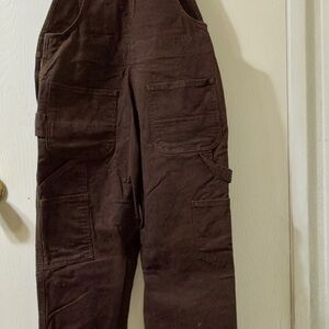 Carhartt Dark Brown Cargo overalls